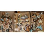 A collection of over thirty decorative animal ornaments by 'Country Artists', Royal Doulton and