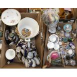 A collection of Minton plates, together with Spode paperweight, glass paperweights, trinket boxes