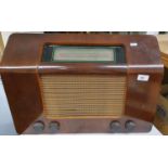 A Murphy type A168M radio with mahogany case.