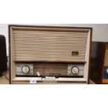A Ferranti type A1016 valve radio, c. 1960.