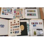 A stamp album, to include a Penny Black, 7 x Penny Red, red 1/2D, 4 x Blue Two Penny, various
