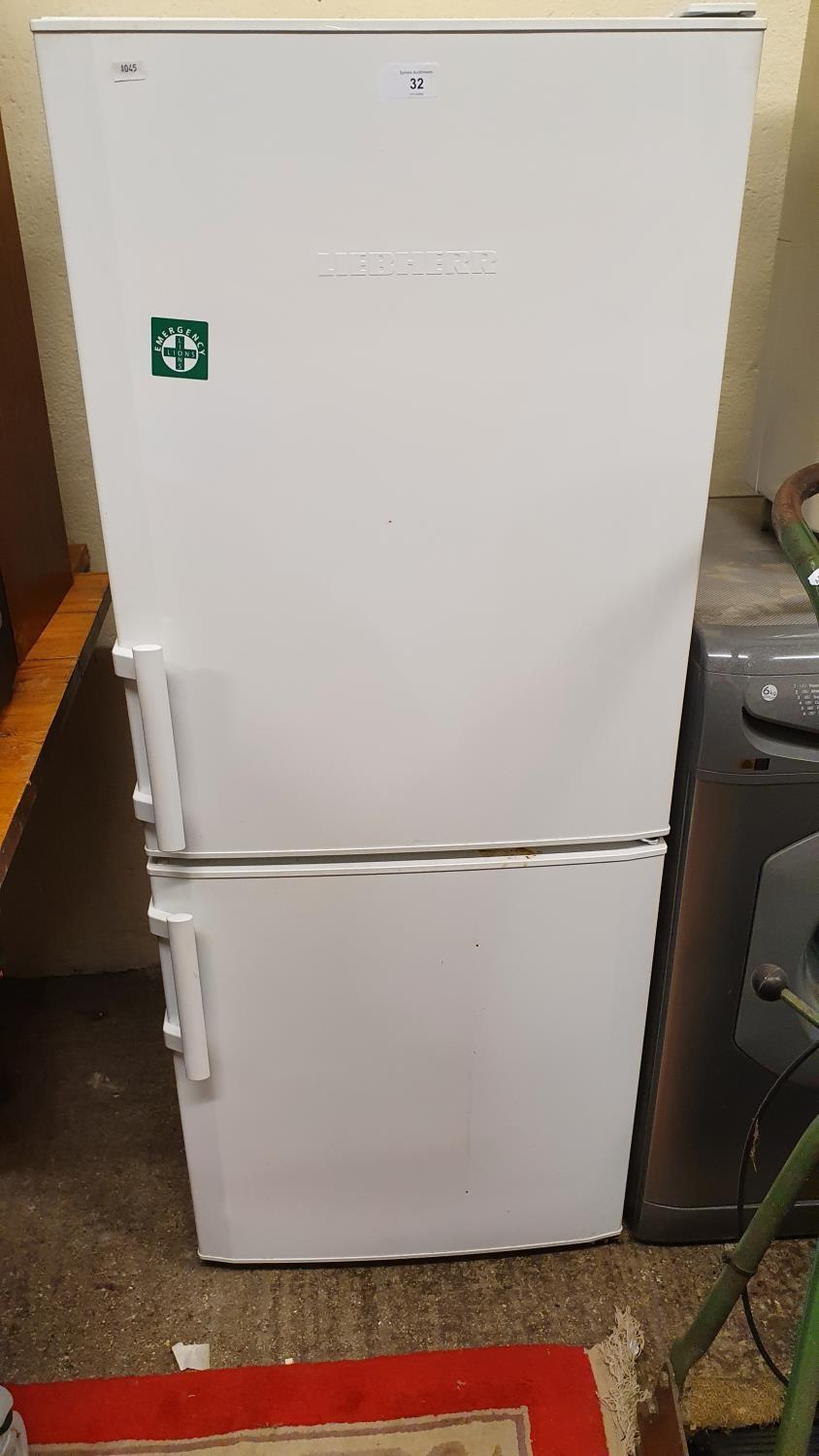 A Liebherr Comfort fridge/freezer.