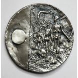 British Art Medal Society, Ronald Searle (1920-2011), Kwai 1942-1943, 1991, a silvered bronze 50th