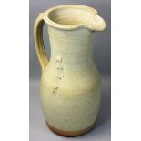 Ray Finch (1914 - 2012), a large stoneware jug for Winchcombe Pottery, with ribbed neck and