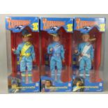 Three boxed 'Thunderbirds' supermarionette figures by Pelham Carlton; Virgil, Alan and Scott (3).