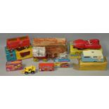 Various Makers ? a selection of six boxed die-cast models, to include a jet propelled racing car