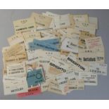 A bag of numerous pre-grouping railway luggage labels, approximately 500.