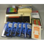 An Acorn British Broadcasting Corporation (BBC) Master Series Microcomputer, serial No. 01-AMB15-