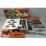 Hornby ?OO? gauge - a quantity of boxed and unboxed model railway, to include an electric operated