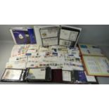 An extensive collection of First Day Covers. GB stamp covers and PHQ cards, predominantly GB and