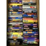 Approximately fifty boxed NES cartridges, condition good to excellent and most with
