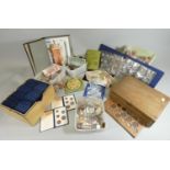 An extensive collection of coinage and bank notes, to include a box of approximately one hundred