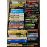 Approximately fifty ZX Spectrum cassette tape games in large cases, mainly full price games with