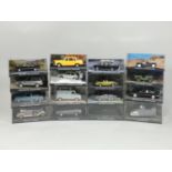 A collection of forty-four boxed die-cast model vehicles from 'The James Bond Car Collection'