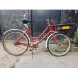A Pashley ladies Post Office bicycle, model Female RM92 Millennium, serial number 8554, with three
