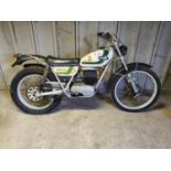 1975 Ossa MAR, 244 cc. Registration number JCE 57N. Frame number B222922. Engine number M222922.