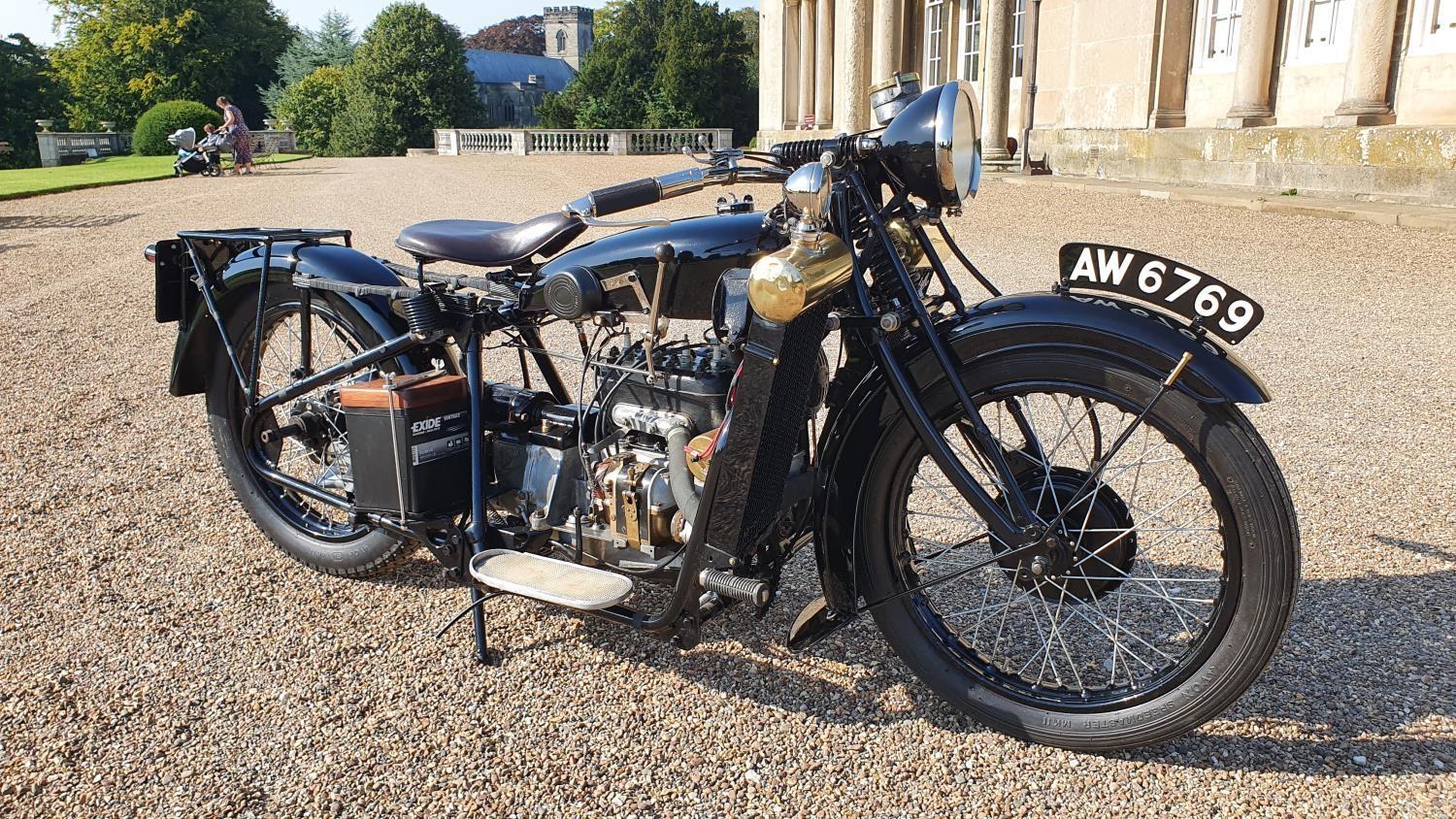 1929 Shaw Special, 10.5 hp. Registration number AW 6769. Frame number 3534083 (ABC). Engine number