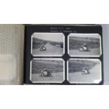Of TT interest; two photograph albums from the 1958/59/60 seasons, some 240 black and white
