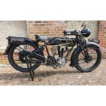 1928 Sunbeam Model 8, 350 cc. Registration number PP 7991. Frame number C1391. Engine number 273/