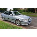 2000 SAAB 9-3 SE Turbo, 1985 cc. Registration number X819 WRA. Chassis number YS3DF55CX12000439.