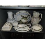 A selection of Victorian and later ceramics