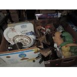 A selection of miscellaneous toys and models etc