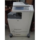 An HP commercial photocopier/printer