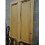 A pine internal door