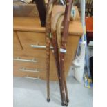 A selection of walking sticks