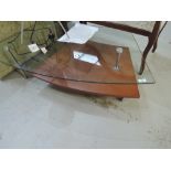 A Designer swing out coffee table, Stanza Italia by House of Fraser