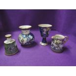 A selection of Lancaster pottery pieces by Alvin Irving