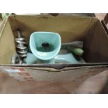 A Harper food mincer in original box