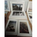 A selection of photographic prints including Scottish interest by David Stanley