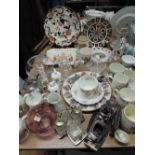 A selection of Royal coronation wares and Imari plate