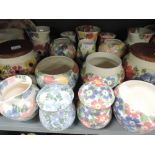 An impressive collection of studio pottery Ben Thomas Porcelain including bowls vase plates etc