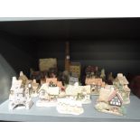 A selection of model houses by Lilliput lane