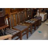 A selection of 19th Century and later dining chairs