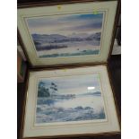 Two local interest prints including Elterwater and Coniston