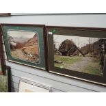 A pair of photographic prints with local interest
