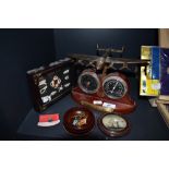 A selection including AFS badge, Lancaster 70th Anniversary presentation, etc