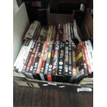 A selection of action and adventure dvd's