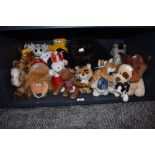 A selection of soft toys
