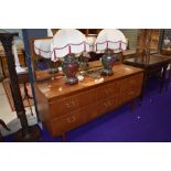 A vintage Remploy dressing table