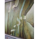A large mixed medium impressionist measuring approx 3ft by 3ft signed