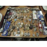 A selection of collectable spoons