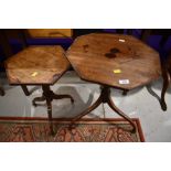 A pair of 19th Century occasional tables