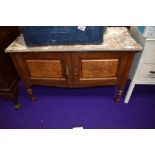A Victorian marble top washstand