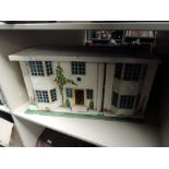 A hand made dolls house