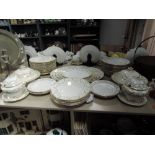 A part tea and dinner service by Anglo China