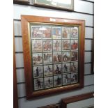 A set of cigarette cards by Players depicting sailors